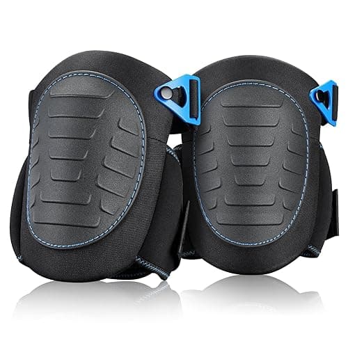 CVLIFE Knee Pads for Work Construction Knee Pads for Gardening with Foam Padding Sturdy Adjustable Straps for Flooring Roofing Cleaning
