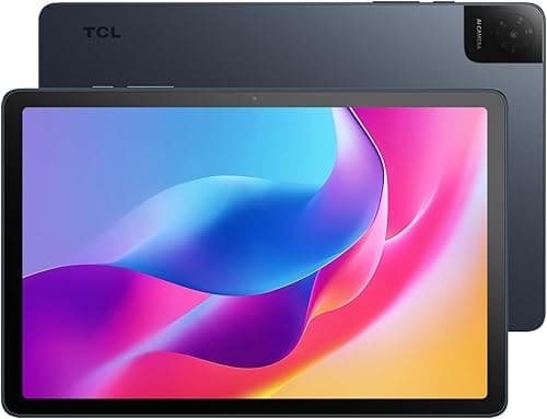 TCL TAB 10 Gen 4 Android Tablet, 10.1” FHD IPS Display, Octa-Core CPU, 12GB RAM (4GB+8GB), 128GB Storage, 6000mAh Battery, Android 15, Wi-Fi, Metal Body, Tablet for Students, Young Adults & Families