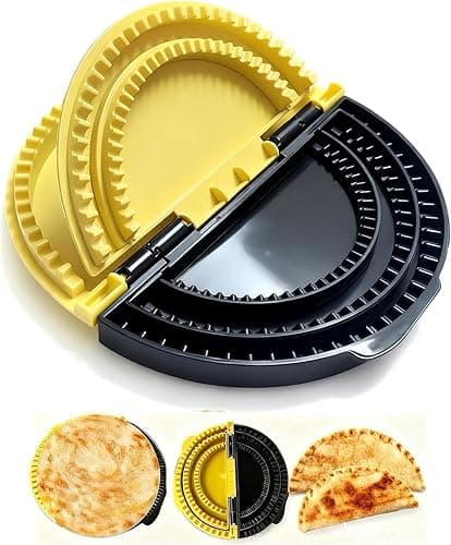 3 In 1 Tortilla Sealer,Tortilla Sealer and Crimper for 6,8,10 Inch Wraps,Easy Clean,Make Sealed Tacos, Burritos, Sandwich, Pasties, Dumplings